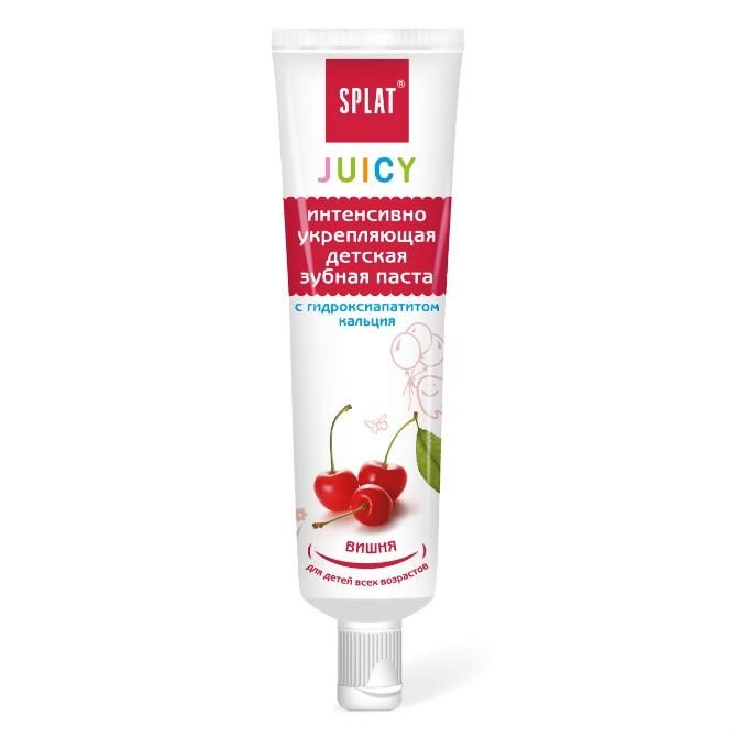 Сплат Зубная паста детская JUICY вишня, 35 мл