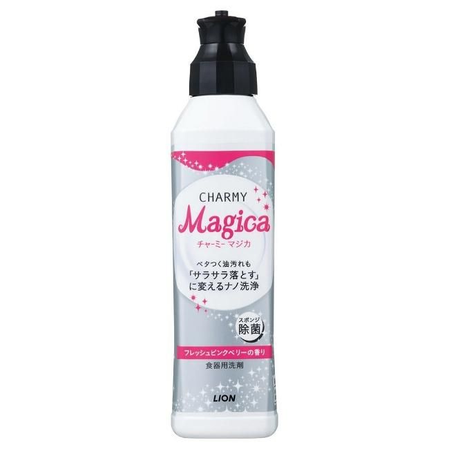 Средство для мытья посуды Lion Charmy Magica fresh pink berry aroma body 230мл аром. свежих ягод 1 шт.