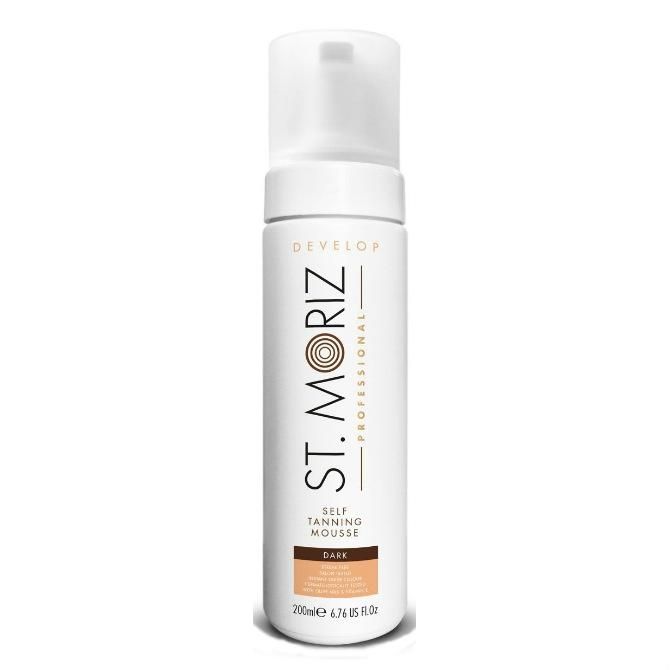 St. Moriz Professional Автобронзант-мусс тонирующий темный оттенок 200мл