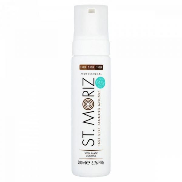 St. Moriz Professional Тонирующий автобронзант-мусс для экспресс загара 200мл