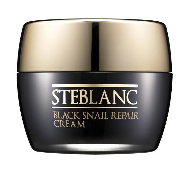 Steblanc Крем для лица с муцином Чёрной улитки Black Snail Repair Cream восстанавливающий 50 мл