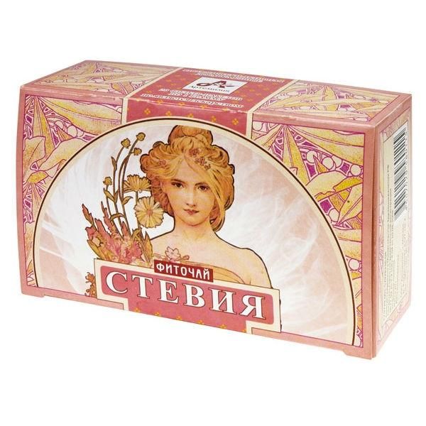 Стевия фитопакетики, 20 шт. Стевия фитопакетики, 20 шт.