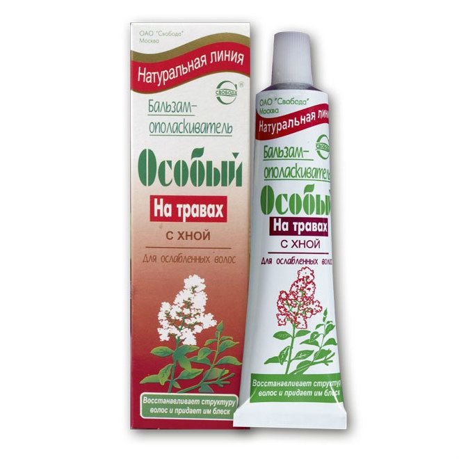 Свобода Шампунь для волос Особый на травах с хной 76мл