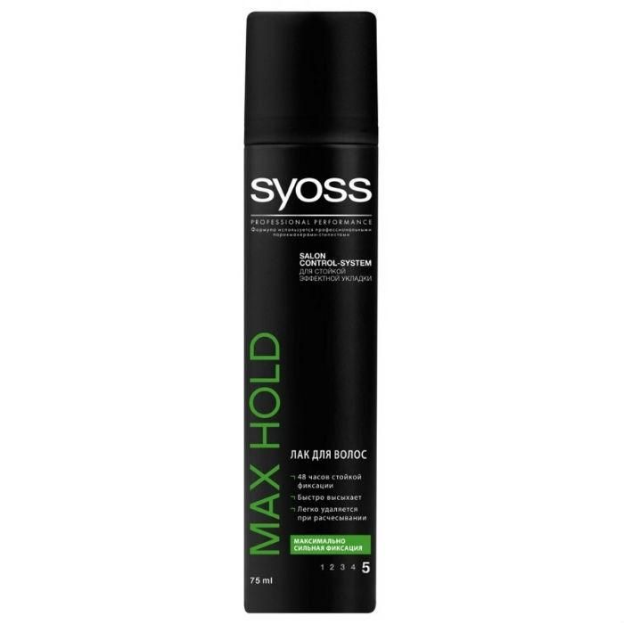 SYOSS Salon Control-System Лак для волос Max Hold максимально сильная фиксация 400мл