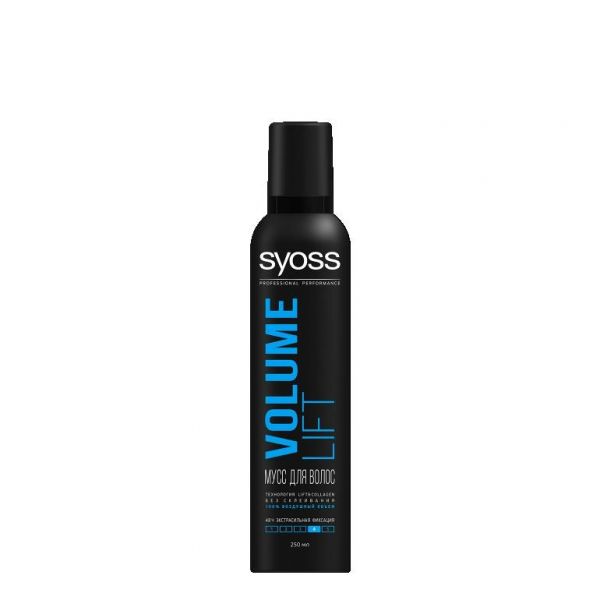 SYOSS Volume Lift Мусс для волос Объем экстрасильной фиксации 250мл SYOSS Volume Lift Мусс для волос Объем экстрасильной фиксации 250мл
