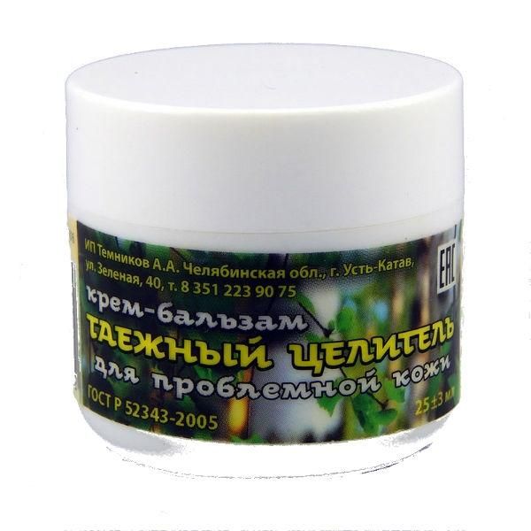 Таежный целитель Бальзам для проблемной кожи 25 мл Таежный целитель Бальзам для проблемной кожи 25 мл