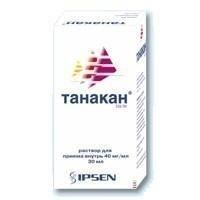 Танакан флаконы 40 мг/мл, 30 мл Танакан флаконы 40 мг/мл, 30 мл