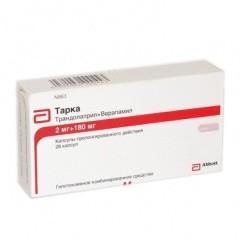 Тарка капсулы пролонг. 2 мг+180 мг 28 шт.
