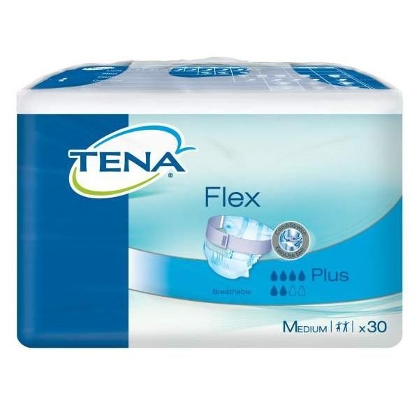 Tena Flex Plus подгузники для взрослых разм. M (71-102 см) 30 шт.