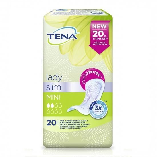 Tena Lady Slim Mini прокладки урологические 20 шт.