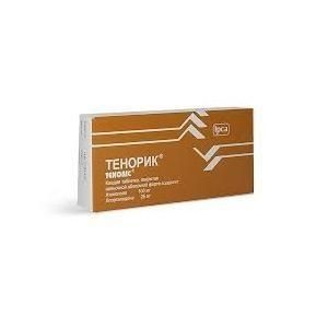 Тенорик таблетки 100/25, 28 шт. Тенорик таблетки 100/25, 28 шт.