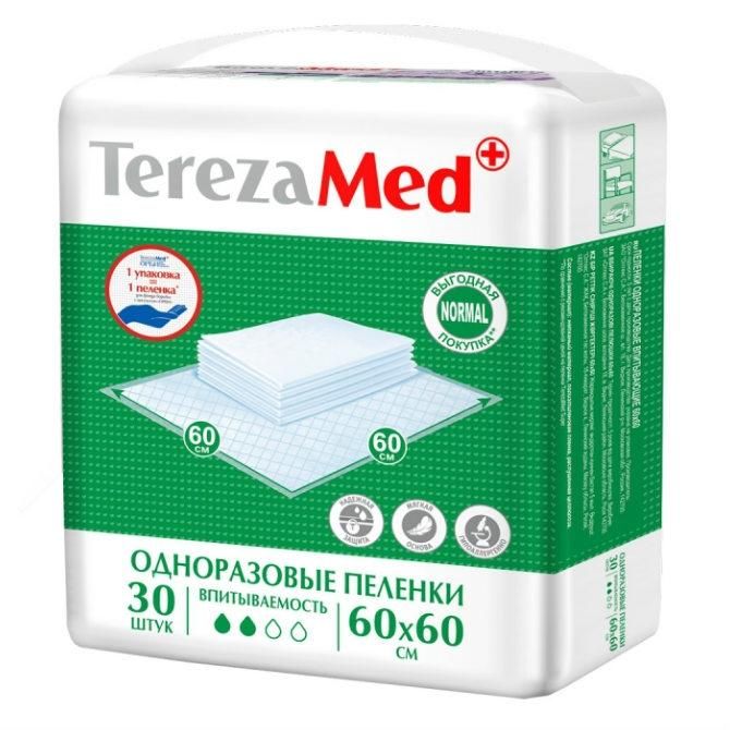 TerezaMed Пеленки одноразовые Normal 60x60 30 шт