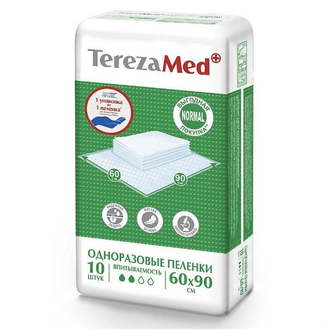 TerezaMed Пеленки одноразовые Normal 60x90 10 шт