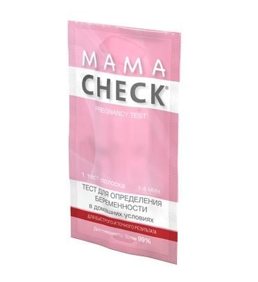 Тест для определения беременности Mama Check 1 шт.