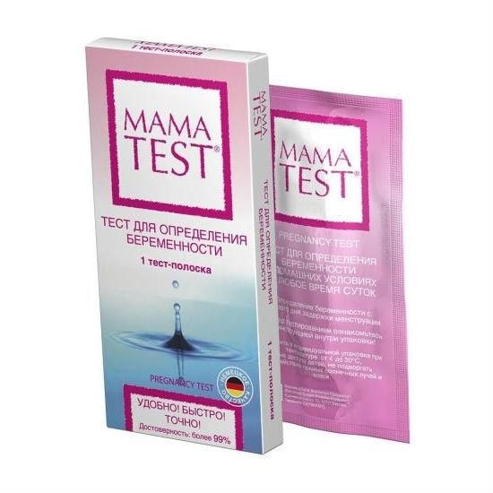 Тест для определения беременности Mama Test 1 шт.