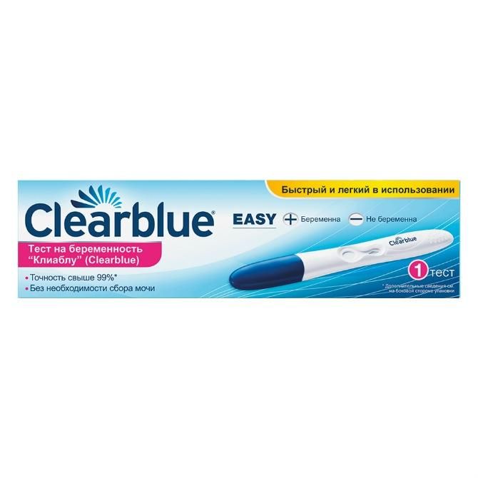 Тест на беременность Clear Blue Easy 1 шт.