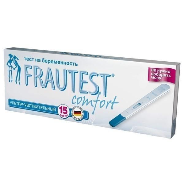 Тест на беременность Frautest Comfort тест, 1 шт.