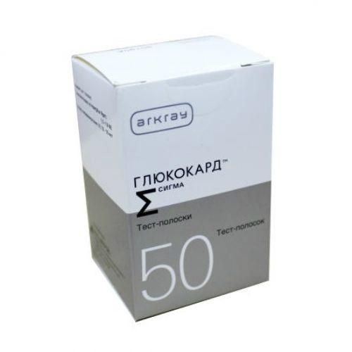 Тест-полоски Glucocard Sigma 50 шт.