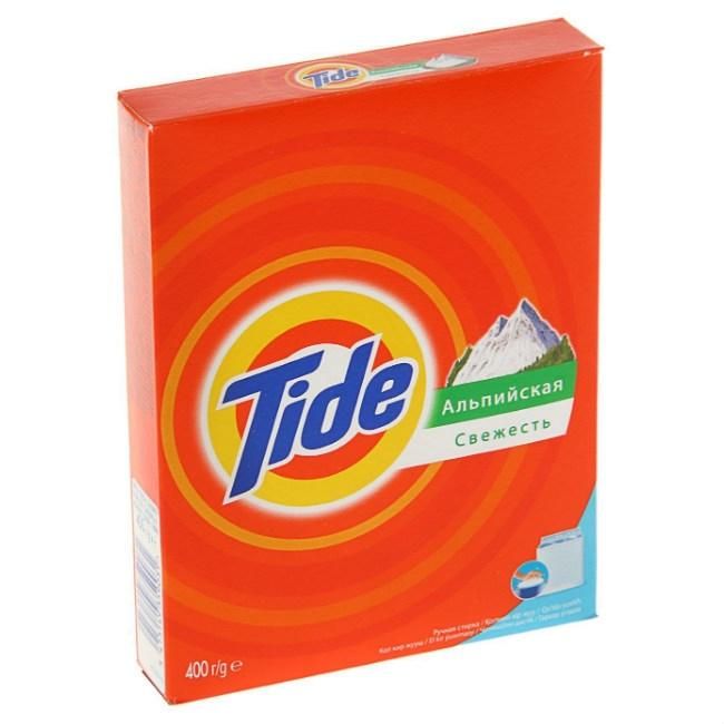 Tide стиральный порошок Альпийская свежесть ручная стирка 400 г