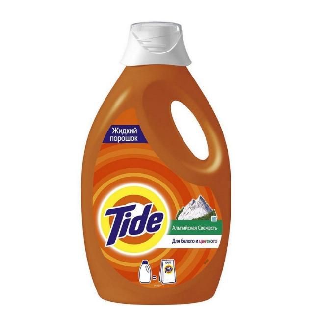 Tide стиральный порошок Альпийская свежесть жидкий 0.975 л