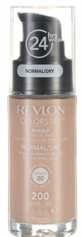 Тональный крем Revlon для нормальной и сухой кожи Colorstay Makeup For Normal-Dry Skin Nude 200 30 мл