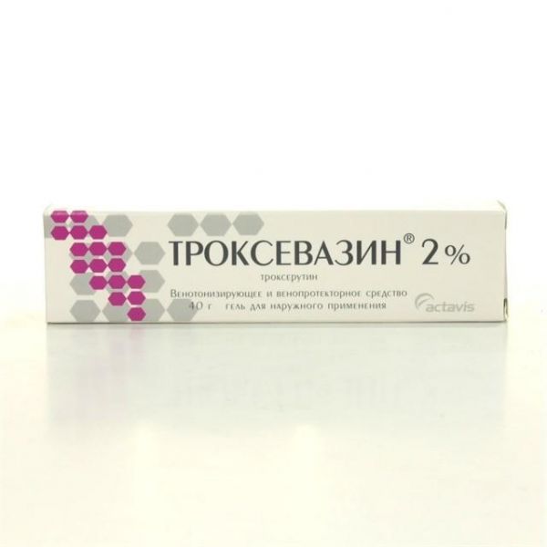 Троксевазин гель 2%, 40 г