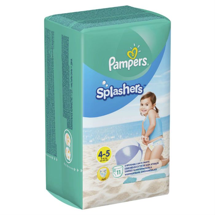 Трусики для плавания Памперс (Pampers) Splashers р.4-5 11 шт.