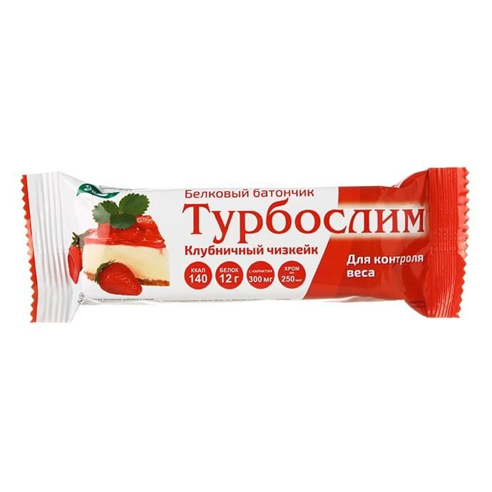 Турбослим белковый батончик для контроля веса со вкусом ванильное печенье 50 г 50 г