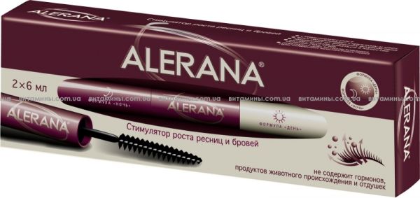Алерана стимулятор роста ресниц и бровей 6мл 2шт / ALERANA Алерана стимулятор роста ресниц и бровей 6мл 2шт / ALERANA