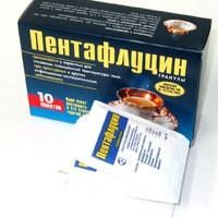 Пентафлуцин пакетики 5 г, 10 шт.