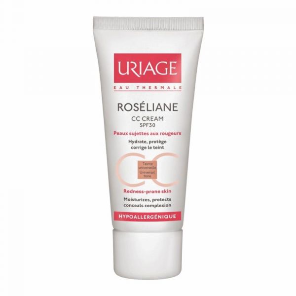 Uriage Roseliane CC Cream крем для чувствительной кожи склонной к покраснениям SPF30 40 мл