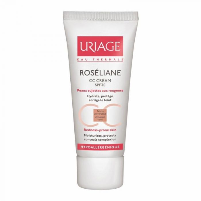 Uriage Roseliane CC Cream крем для чувствительной кожи склонной к покраснениям SPF30 40 мл