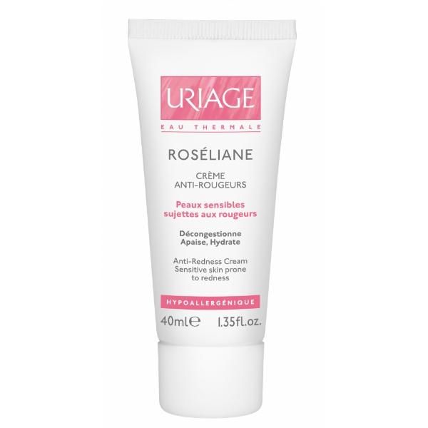 Uriage Roseliane Creme Anti-Rougeurs крем против покраснений для кожи склонной к куперозу 40 мл