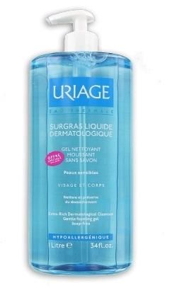 Uriage Surgras Liquide Dermatologique гель обогащенный дерматологический для лица и тела 1000 мл