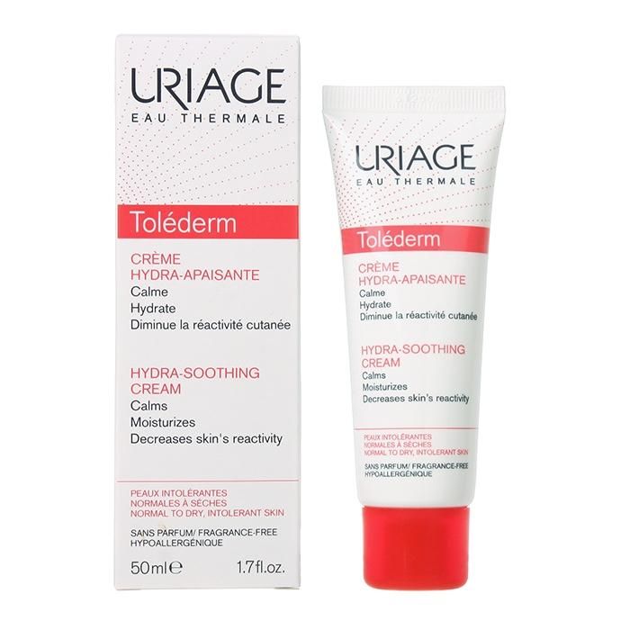 Uriage Tolederm Creme Hydra-Apaisante крем увлажняющий успокаивающий 50 мл