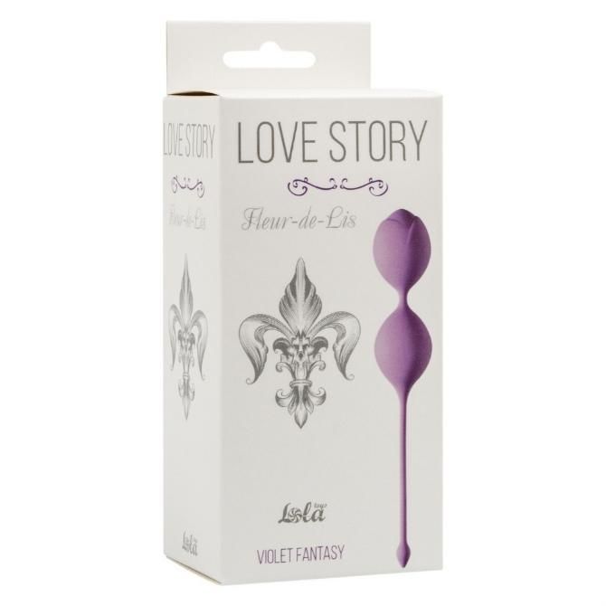 Вагинальные шарики Love Story Fleur-de-lisa Violet Fantasy 1 уп.