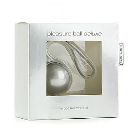 Вагинальные шарики Shots Toys Pleasure Ball Deluxe Silver 1 уп.