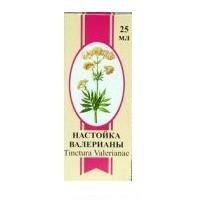 Валерианы настойка 25 мл Валерианы настойка 25 мл