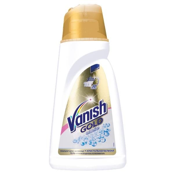 Vanish Gold Oxi Action Пятновыводитель Кристальная белизна отбеливатель 1 л