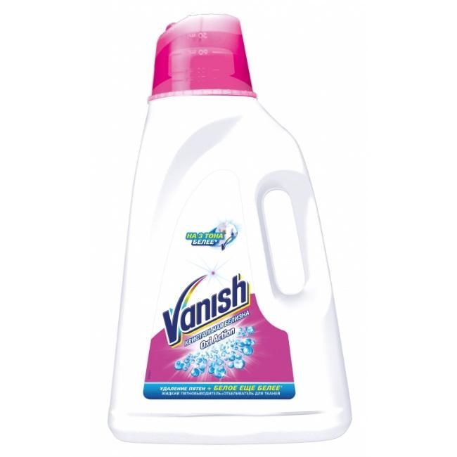 Vanish Oxi Action Пятновыводитель Кристальная белизна отбеливатель 3 л