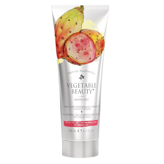 Vegetable Beauty Крем для тела регенерирующий и увлажняющий с экстрактом опунции 200 мл