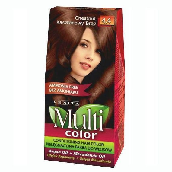 Venita Краска для волос Multi Color 4.4 Каштан коричневый 150 г