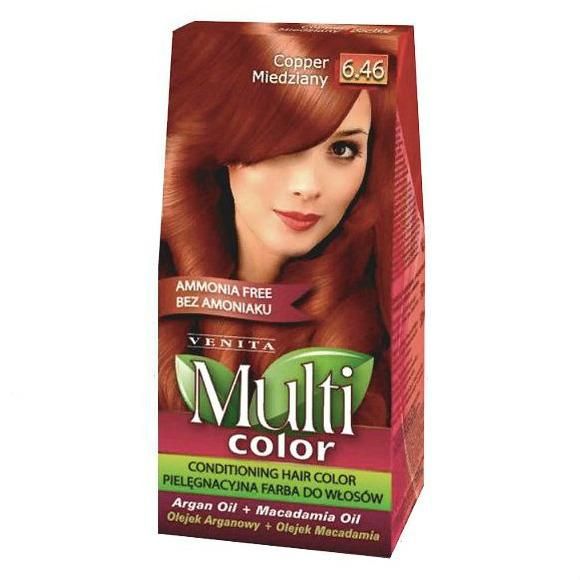 Venita Краска для волос Multi Color 6.46 Медный 150 г