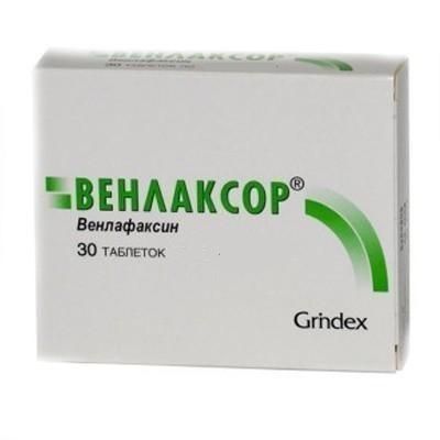 Венлаксор таблетки 75 мг, 30 шт. Венлаксор таблетки 75 мг, 30 шт.