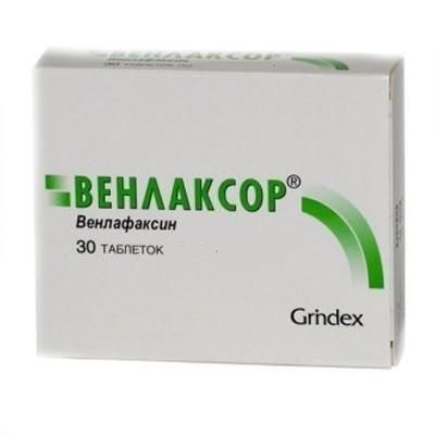 Венлаксор таблетки 75 мг, 30 шт.