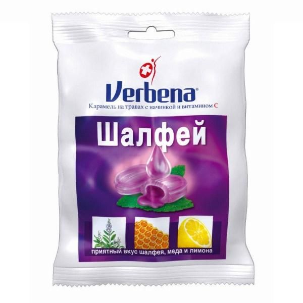 Вербена Шалфей леденцы, 60 г