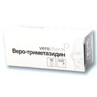 Веро-триметазидин таб. п/о плён. 20мг №30
