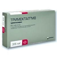 Тримектал мв таб. с модиф. высв. п/о плен. 35мг №60 Тримектал мв таб. с модиф. высв. п/о плен. 35мг №60