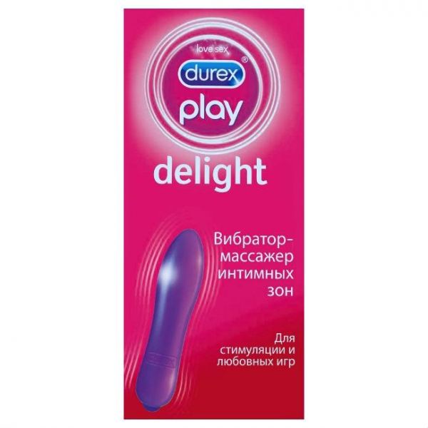 Вибратор-массажер интимных зон Durex Play Deligh 1 шт. Вибратор-массажер интимных зон Durex Play Deligh 1 шт.