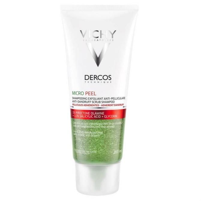 Vichy Dercos Micro Peel шампунь-пилинг против перхоти 200 мл